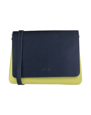 O BAG Borsa a tracolla Blu notte Gomma, Fibre tessili