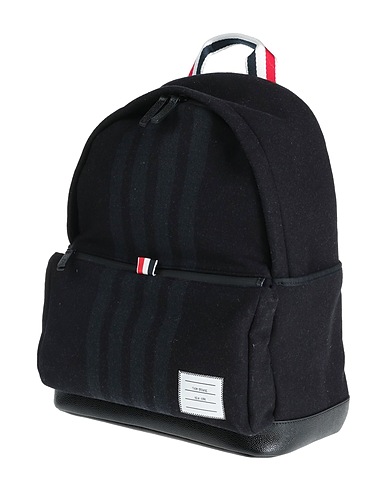 THOM BROWNE Rucksacks Black Textile fibres