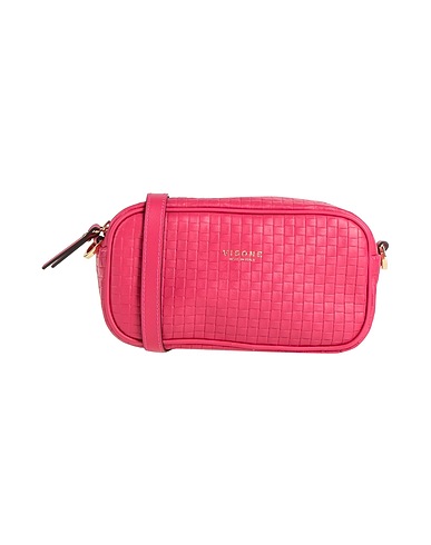 VISONE Across-body bag Magenta Soft Leather