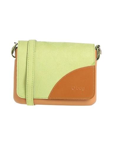 O BAG Borsa a tracolla Cuoio Fibre tessili, Gomma