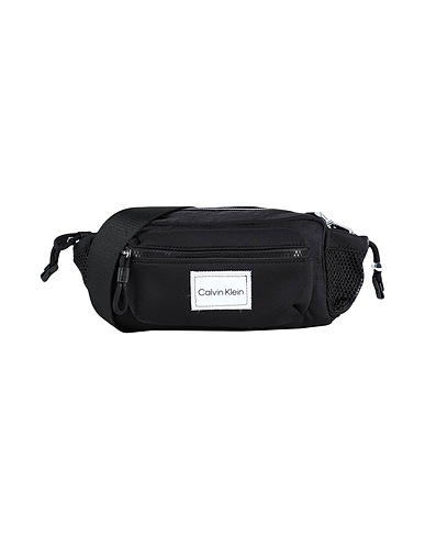 CALVIN KLEIN Umhängetasche Schwarz 85% Nylon, 8% Polyester, 7% Polyurethan
