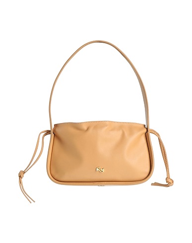 YUZEFI Handbag Sand Leather