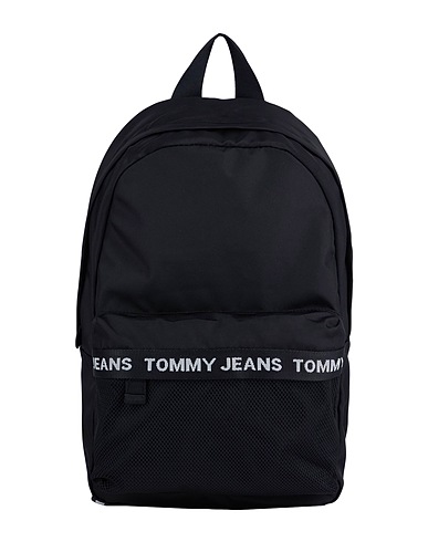 TOMMY JEANS Rucksacks Black 100% Polyester