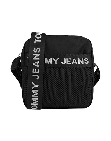 TOMMY JEANS Across-body bag Black 100% Polyester