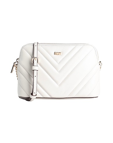 DKNY Across-body bag Ivory 100% Lambskin