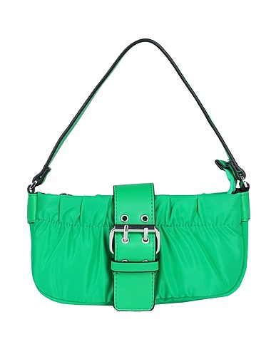 TOPSHOP Handbag Green 100% Polyurethane