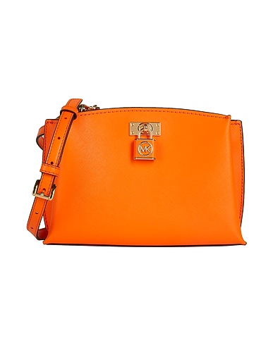 MICHAEL MICHAEL KORS Across-body bag Orange Soft Leather