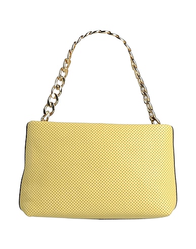 INNUE' Borsa a mano Giallo pastello 100% Pelle di bovino