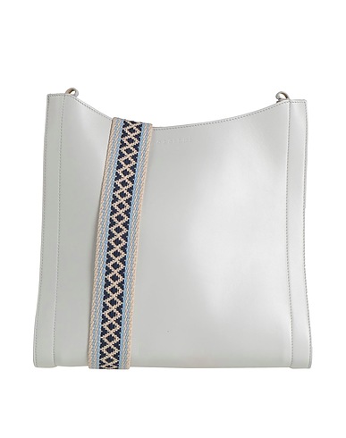 ORCIANI Across-body bag Light grey Soft Leather