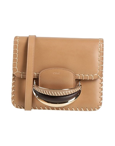 CHLOÉ Umhängetasche Maulwurfsgrau 100% Kalbsleder