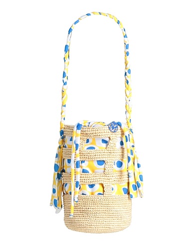 IBO-MARACA Borsa a mano Giallo Fibre tessili