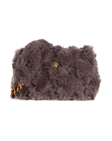 KURT GEIGER Across-body bag Grey Textile fibres