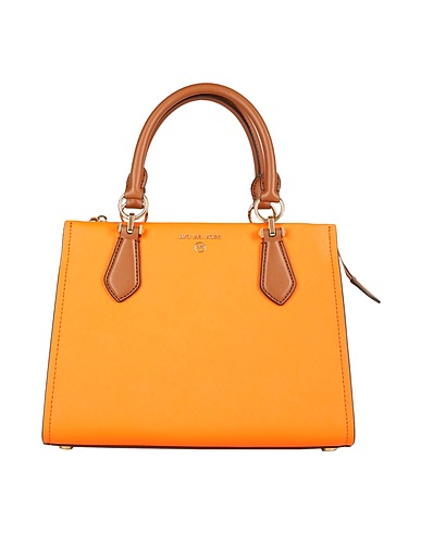 MICHAEL MICHAEL KORS Handbag Orange 100% Bovine leather