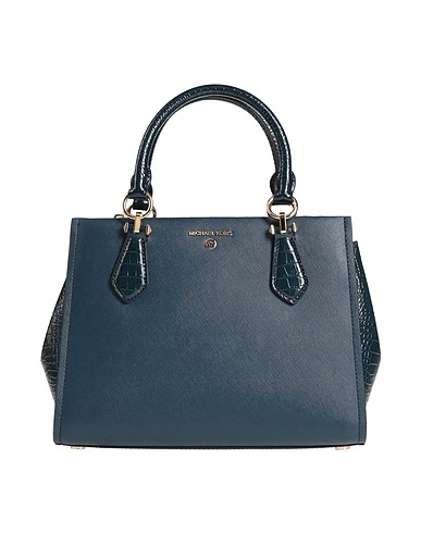 MICHAEL MICHAEL KORS Handbag Navy blue 100% Bovine leather