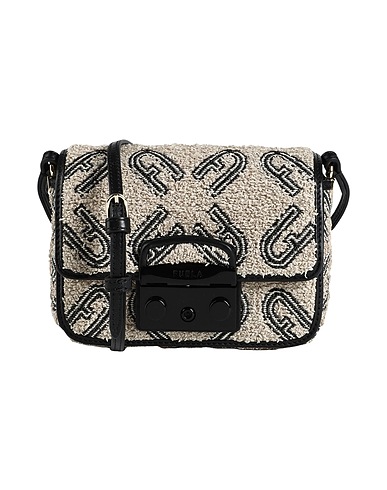 FURLA Across-body bag Sand 100% Polyamide