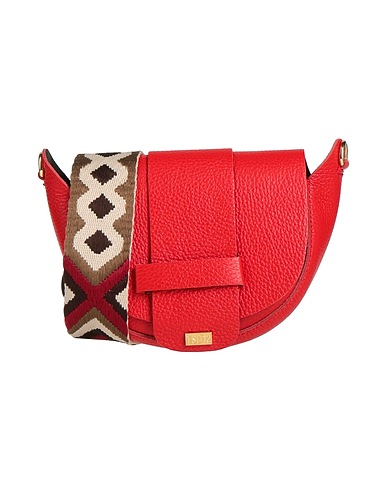 TSD12 Across-body bag Red Soft Leather