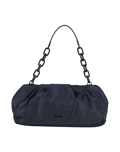 CALVIN KLEIN Handbag Black 51% Polyester, 49% Polyurethane
