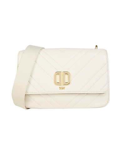 DKNY Across-body bag Ivory 100% Lambskin