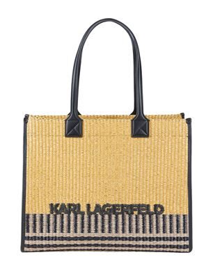 KARL LAGERFELD ハンドバッグ ベージュ レディース