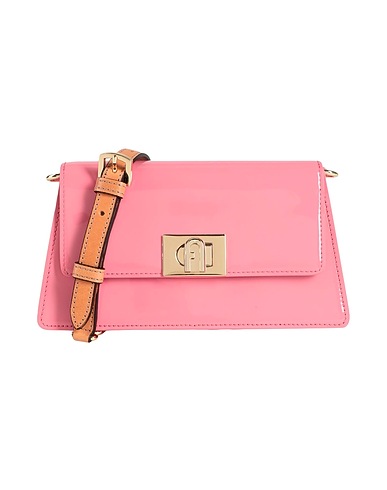 FURLA ショルダーバッグ ピンク 柔らかめの牛革 100%