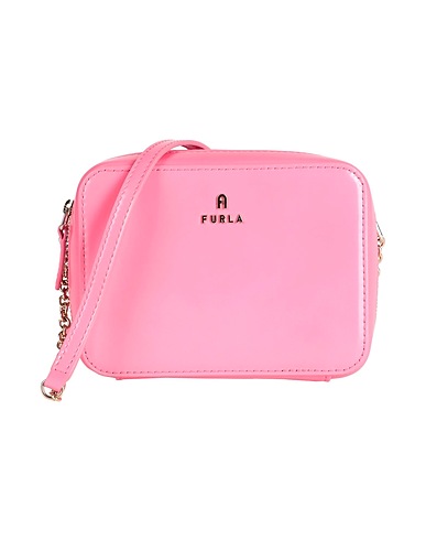FURLA Borsa a tracolla Fucsia 100% Pelle di vitello