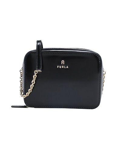 FURLA Across-body bag Black 100% Calfskin