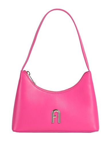 FURLA Handbag FURLA DIAMANTE MINI SHOULDER B
 Fuchsia 100% Calfskin