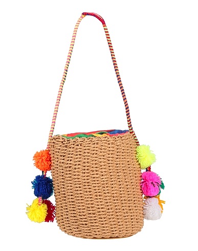 IBO-MARACA Shoulder bag Sand Straw