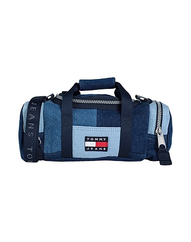 TOMMY JEANS Sac bandoulière Bleu 100% Coton