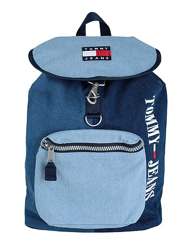 TOMMY JEANS Backpacks Blue 100% Cotton