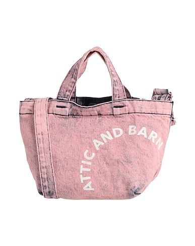 ATTIC AND BARN Handbag Pink 100% Cotton