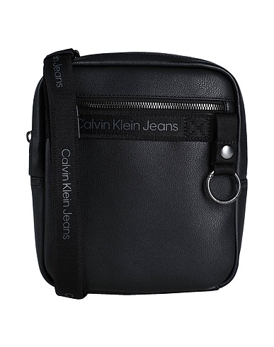 CALVIN KLEIN JEANS Shoulder bag Black 100% Polyurethane