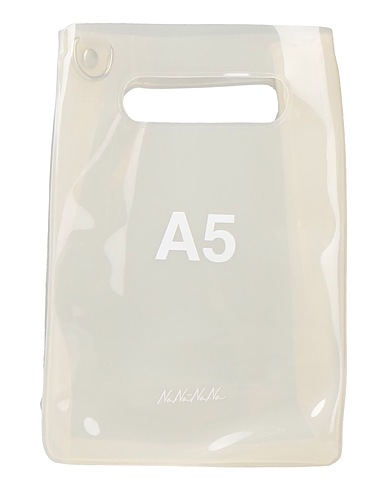 NANA-NANA Handbag Ivory 100% PVC - Polyvinyl chloride