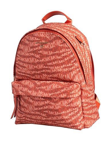 MICHAEL MICHAEL KORS Rucksäcke Orange 64% Polyester, 36% Baumwolle