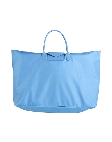 LANCASTER Borsa a mano Blu chiaro Fibre tessili, Pelle