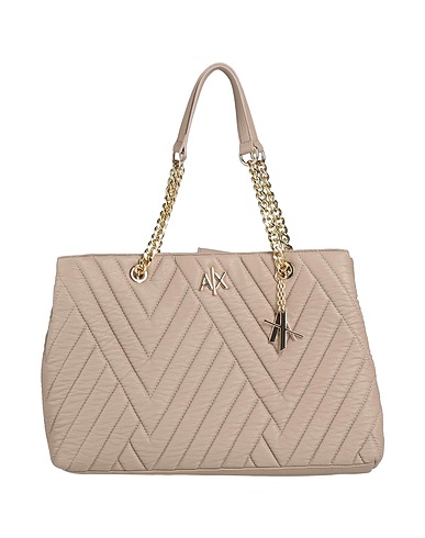 ARMANI EXCHANGE Borsa a mano Tortora 100% Poliestere