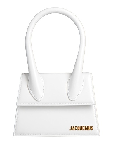 JACQUEMUS Sac à main Blanc Cuir