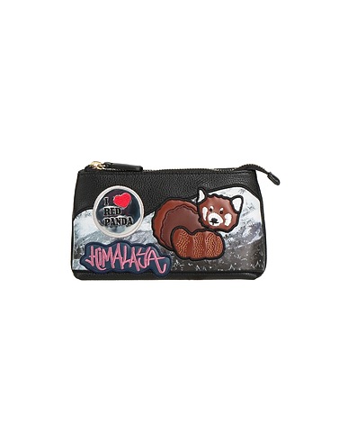 TUA BY BRACCIALINI Pouch Black Textile fibres