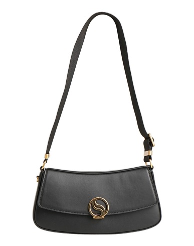 STELLA McCARTNEY Shoulder bag Black 100% Polyester, Polyurethane