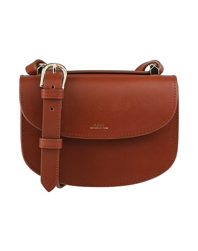 A.P.C. Across-body bag Chocolate brown 100% Cowhide