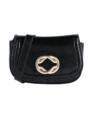 TOPSHOP Across-body bag Black 100% Polyurethane