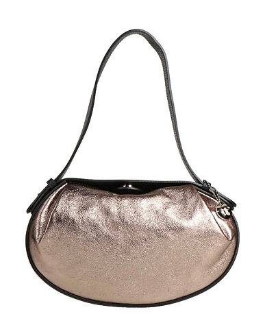 LAURA DI MAGGIO Handbag Bronze Leather