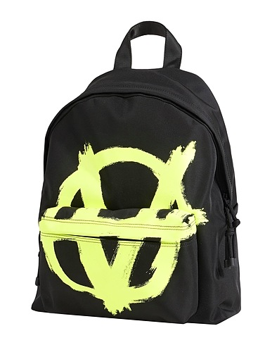VETEMENTS Backpacks Black 100% Textile fibers