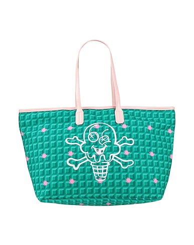 ICECREAM by BILLIONAIRE BOYS CLUB Handbag Green 100% Cotton, Polyurethane, Polyester