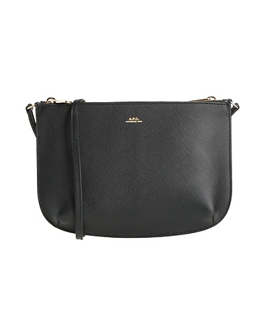 A.P.C. Umhängetasche Schwarz 100% Vachette