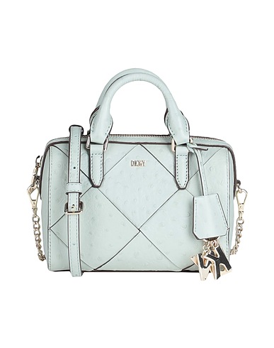 DKNY Handbag Light green 100% Bovine leather