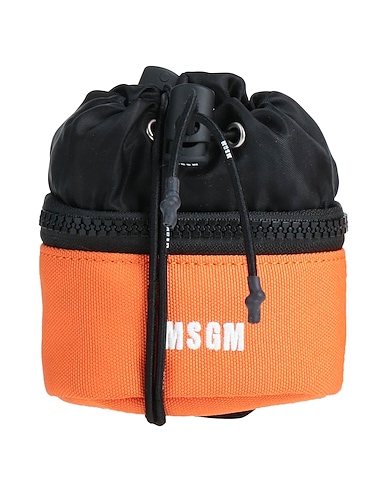 MSGM Cross-body bags Orange 60% Polyester, 40% Polyamide