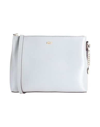 DKNY Across-body bag Light grey 100% Bovine leather