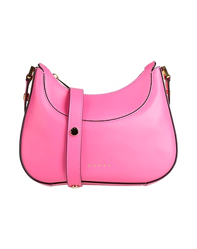MARNI Across-body bag Magenta 100% Cow leather