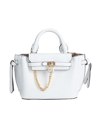 MICHAEL MICHAEL KORS Handbag White 100% Bovine leather